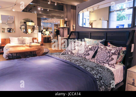 CB2 Furniture Store Interior, NYC, USA Stock Photo