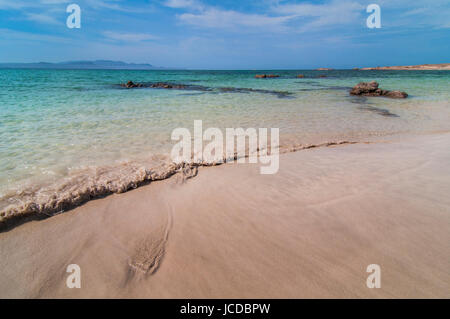 East Side Of TECOLOTE BEACH, La Paz Baja California Sur Mexico Stock Photo