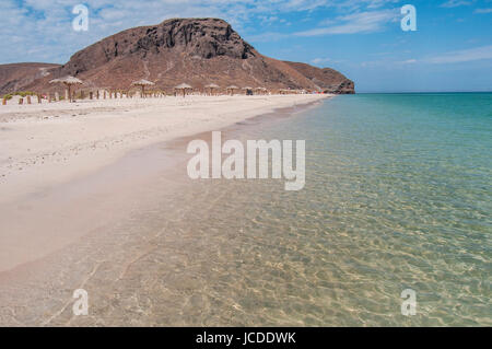 Tecolote Beach, La Paz Baja California Sur. Mexico Stock Photo