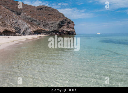 Tecolote Beach, La Paz Baja California Sur. Mexico Stock Photo