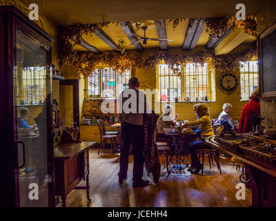 Vennels cafe in Durham, England, UK Stock Photo