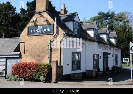 The Flying Horse, Clophill, Bedfordshire Stock Photo