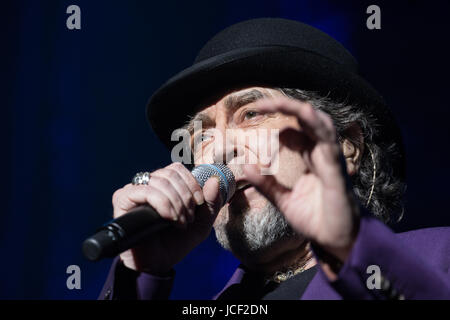 London, UK. 14th June, 2017. Joaquin Sabina performs at Royal Albert Hall as part of his tour Lo Niego Todo in London UK. Credit: Brayan Lopez/Alamy Live News Stock Photo