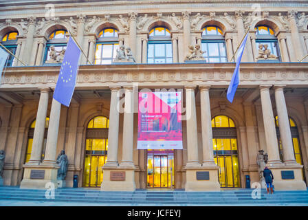 Frankfurter Börse, IHK Frankfurt am Main, Frankfurt Stock Exchange, Börsenplatz, Frankfurt am Main, Hesse, Germany Stock Photo