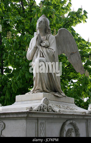 Graveyard in St.Petersburg - Russia Stock Photo