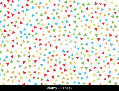 Abstract background with colored triangles Stock Vector