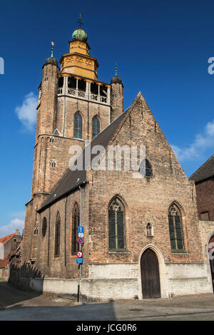 Jerusalem Church in Bruges, Belgium. Stock Photo