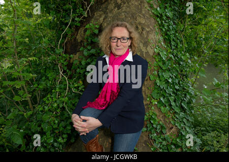 Juliet Davenport, CEO of Good Energy, a green energy supplier in Chippenham, Wiltshire, UK. Stock Photo