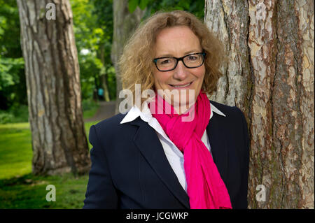 Juliet Davenport, CEO of Good Energy, a green energy supplier in Chippenham, Wiltshire, UK. Stock Photo