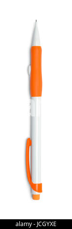 Plastic Mechnical Pencil Isolated on White Background. Stock Photo
