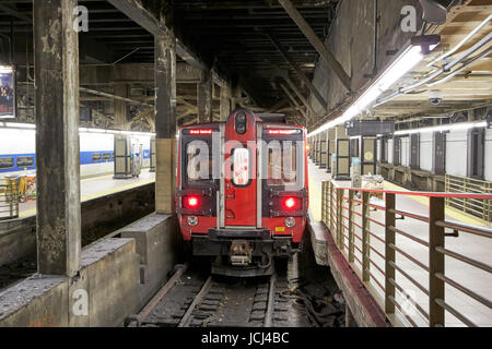 Underground train tracks of Grand Central Station in New York City ...