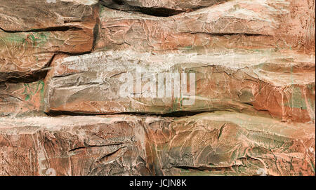 Stone wall texture and background Stock Photo
