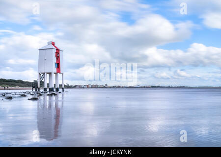 Burnham-on-Sea, lower lighthouse, Somerset, England, UK Stock Photo