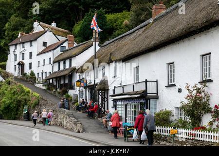 Lynmouth, Exmoor, Devon, England, UK Stock Photo