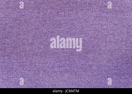 Fabric Texture, Close Up of Purple Canvas Fabric Pattern Background. Stock Photo