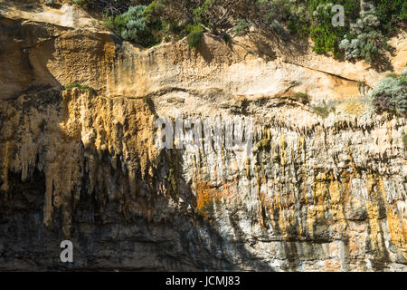 Loch Ard Gorge, Port Campbell on the Great Ocean Road, South Australia, near the Twelve Apostles. Stock Photo