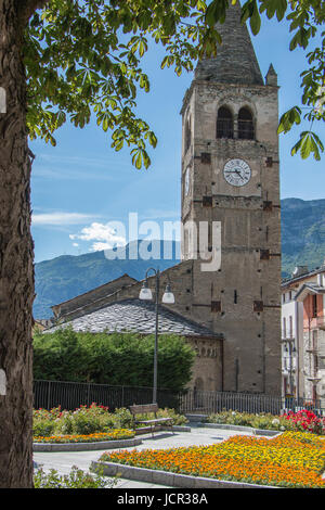 Saint Vincent Valle d'Aosta Italy Stock Photo