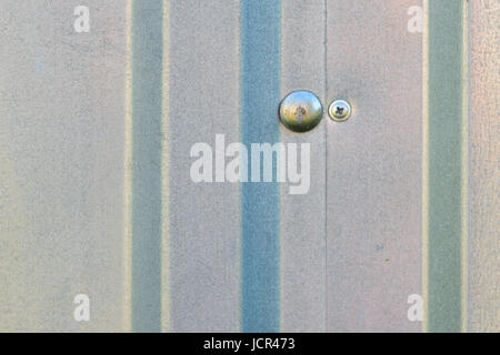 Abstract galvanized iron texture pattern background. Corrugated metal texture surface, galvanized steel background Stock Photo