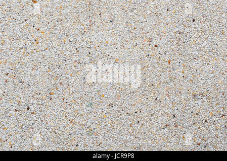 exposed aggregate finish or washed concrete texture background Stock Photo