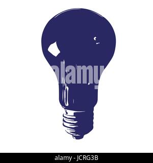 lightbulb vector illustration Stock Vector