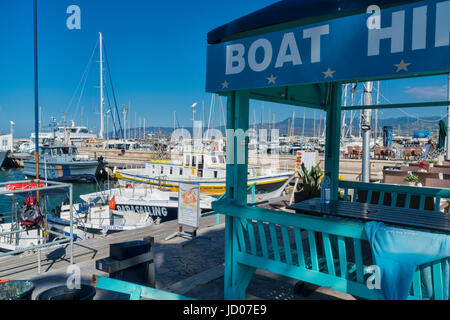 Latchi, harbour,  marina, near Polis, west Coast, Cyprus Stock Photo