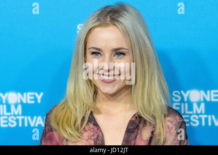 Sydney, Australia. 17th June, 2017. VIP's and Celebrities walk the red carpet ahead of the Sydney Film Festival 'Okja' screening which took place during the closing night of the festival at the State Thatre. Credit: mjmediabox/Alamy Live News Stock Photo