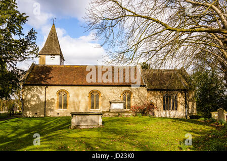 St Michael & All Angels Church, Church Hill, Wilmington, Kent, England Stock Photo