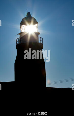 Long Point Lighthouse - Crow Head, Twillingate, Newfoundland, Canada Stock Photo