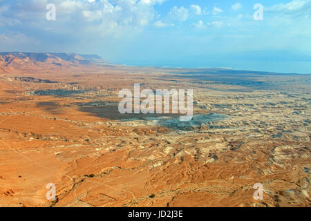 Landscape from Masada fortress, Israel Stock Photo - Alamy