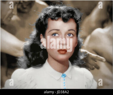 Publicity Still of Gail Russell from Wake of The Red Witch - Gail Russell was born in Chicago, Illinois, on September 21, 1924. She remained in the Windy City, going to school until her parents moved to California when she was 14. She was an above-average student in school and upon graduation from Santa Monica High School was signed by Paramount Studios. Russell's beauty brought her to the attention of Paramount Pictures in 1942, and she signed a long-term contract with that studio when she was 18. Stock Photo
