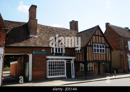 Barclays Bank/Porch House, Shefford, Bedfordshire Stock Photo