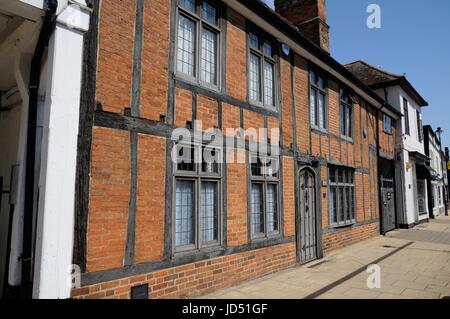 Tudor House. Shefford, Bedfordshire Stock Photo