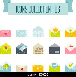 Vector buttons icon set vector. Web symbol set Stock Vector