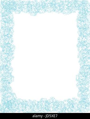 Frosty winter background on the window glass. Stock Vector