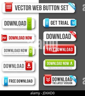 Buttons Stock Vector
