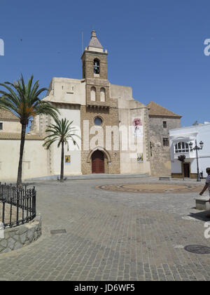 Parroquia de Nuestra Señora de la O, Rota, Cadiz, Spain Stock Photo