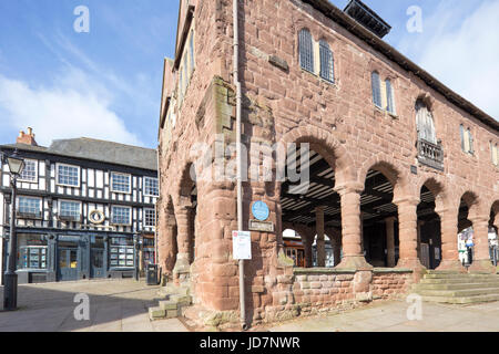 The historic Market House, Ross on Wye, Herefordshire, England, UK Stock Photo