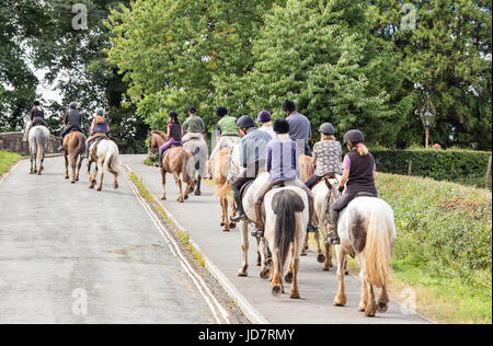 Horse riding, England, UK Stock Photo