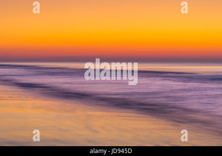 Abstract Art Ocean Waves Blur Stock Photo