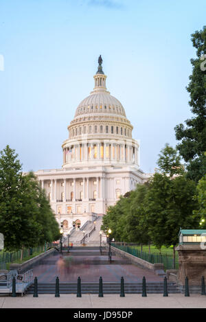 US Capitol building, Washington DC>  Seat of the US Senate and government in the USA Stock Photo