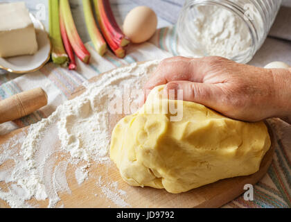 Female Hands Baking Utensils Beige Background Stock Photo by ©serezniy  666066564