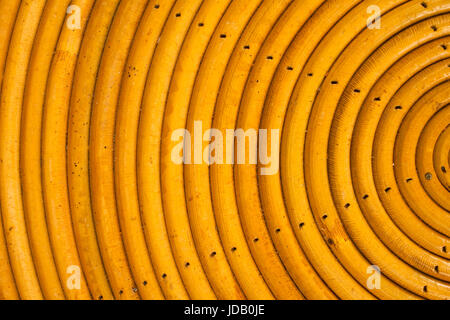Round weaving from rattan,possible use to background Stock Photo