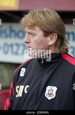 STUART MCCALL BRADFORD CITY MANAGER VALLEY PARADE BRADFORD ENGLAND 14 February 2009 Stock Photo