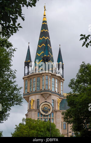 Europe Square,Batumi,Georgia Stock Photo