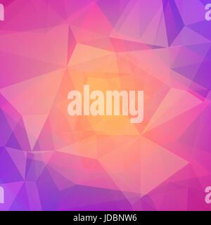 Abstract square triangle background. Stock Vector