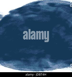 Vector explosion smoke cloud watercolor. Ink swirling in water isolated white. Abstract border frame paints, holi, liquid ink. Background for banner,  Stock Vector