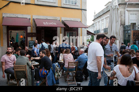 Aduela Bar in Porto, Portugal Stock Photo - Alamy