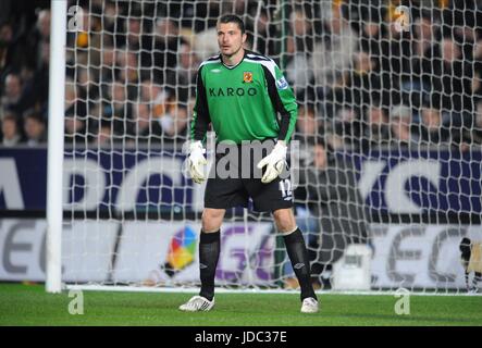 MATT DUKE HULL CITY FC KC STADIUM HULL ENGLAND 23 February 2009 Stock Photo