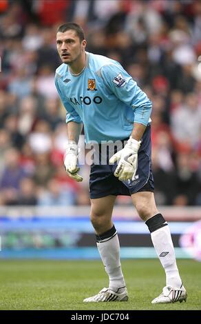 MATT DUKE HULL CITY FC THE RIVERSIDE MIDDLESBROUGH ENGLAND 11 April 2009 Stock Photo