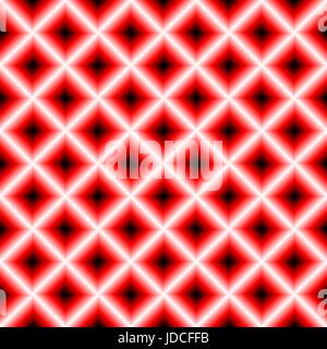 Black and red chessboard, abstract geometric background Stock Vector